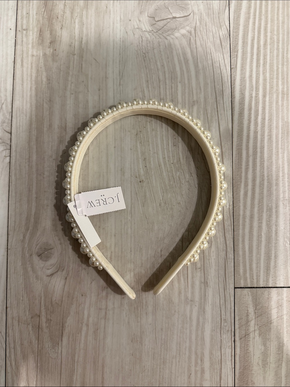 Women’s j crew pearl headband